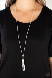 Jaw-Droppingly Jealous - White Necklace - Paparazzi Accessories