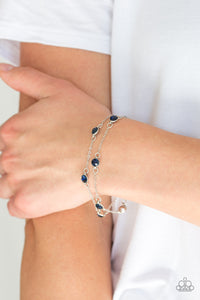 Spotlight Starlight - Blue Bracelet - Paparazzi Accessories