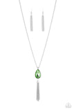 Elite Shine - Green Necklace - Paparazzi Accessories