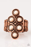 River Rock Rhythm - Copper Ring - Paparazzi Accessories