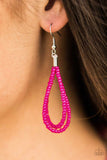 Let It BEAD - Pink Necklace - Paparazzi Accessories