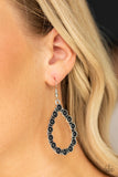 Sagebrush Sunsets - Black Earrings - Paparazzi Accessories