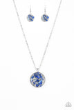 GLAM Crush Monday - Blue Necklace - Paparazzi Accessories