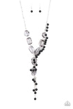 Prismatic Princess - Black Necklace - Paparazzi Accessories