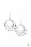 Perfectly Imperfect - Silver Earrings - Paparazzi Accessories