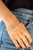 Stack Challenge - Gold Bracelet - Paparazzi Accessories