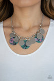 Confetti Confection - Blue Necklace - Paparazzi Accessories 