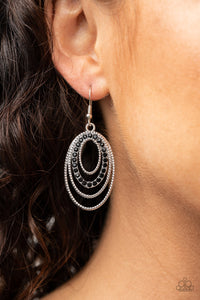 Date Night Diva - Black Earrings - Paparazzi Accessories