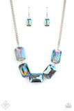 Heard It On The HEIR-Waves - Blue Necklace - Paparazzi Accessories