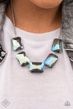 Heard It On The HEIR-Waves - Blue Necklace - Paparazzi Accessories