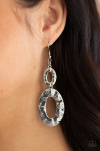 Bring On The Basics - Silver Earrings - Paparazzi Accessories