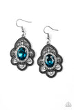 Reign Supreme - Blue Earrings - Paparazzi Accessories