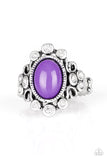 Noticeably Notable - Purple Ring - Paparazzi Accessories