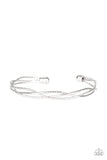 Twist Of The Wrist - Silver Bracelet - Paparazzi Accessories